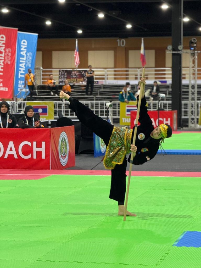 Sukan SEA: Nur Syafiqah, alumni UPSI sumbang emas pertama silat negara