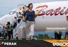 MGPerak: Penerbangan Sulung Batik Air Dari Singapura ke Ipoh