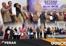MGPerak: 565 Penduduk Batang Padang Terima Surat Tawaran Pemberimilikan Tanah