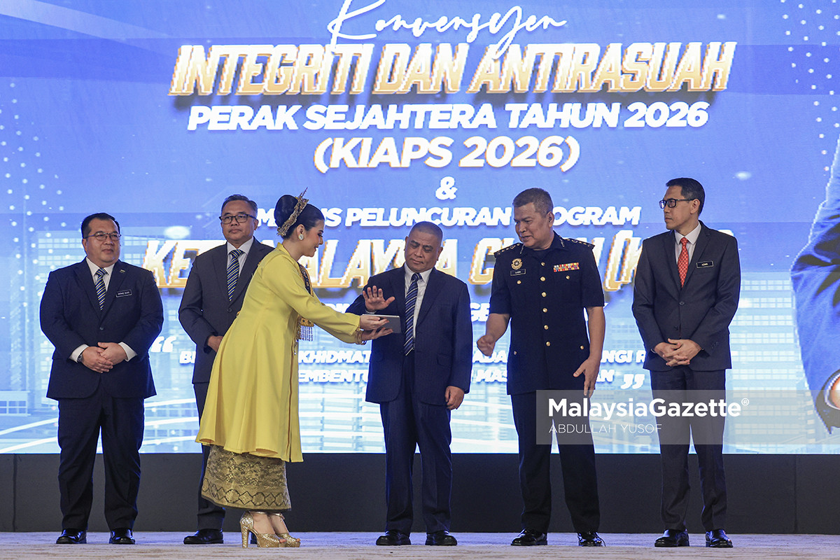 integriti dan tadbir urus Pelan Perak Sejahtera 2030 Pelan Perak Sejahtera 2030 tadbir urus baik kerajaan negeri integriti pentadbiran Perak antirasuah Perak Menteri Besar Perak Saarani Mohamad keyakinan pelabur di Perak