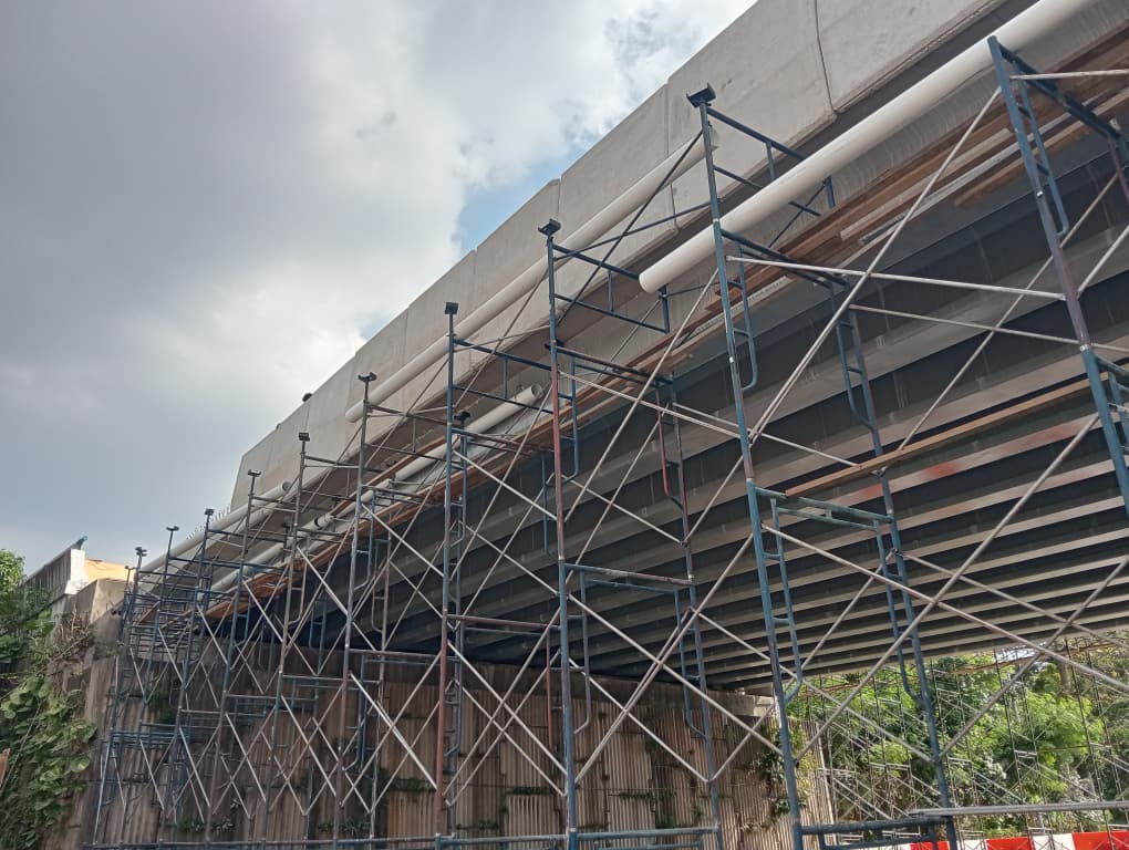 Kerja baik pulih Jambatan Jalan Tun Abdul Razak siap Februari ini