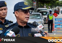 MGPerak: JPJ Perak Rekod Kutipan Kompaun RM30.68 Juta