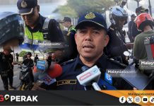 MGPerak: Ops Khas Sembilan Kesalahan Rekod 112 Notis Di Perak