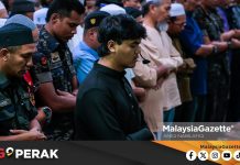 MGPerak: Zharif Iman, Tenang Imamkan Solat Jenazah Bapa Anggota Komando VAT 69 Gugur Semasa Latihan Menyelam
