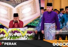 MGPerak: Sultan Nazrin Berkenan Sampaikan Hadiah Tilawah, Hafazan Al-Quran Perak
