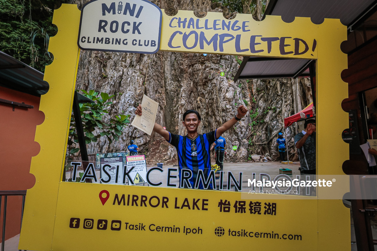 ATV dan rock climbing Tasik Cermin Tasik Cermin Ipoh, aktiviti lasak Perak, pelancongan Lembah Kinta, adventure tourism Ipoh, ATV Tasik Cermin, rock climbing batu kapur Perak, pelancongan alam semula jadi