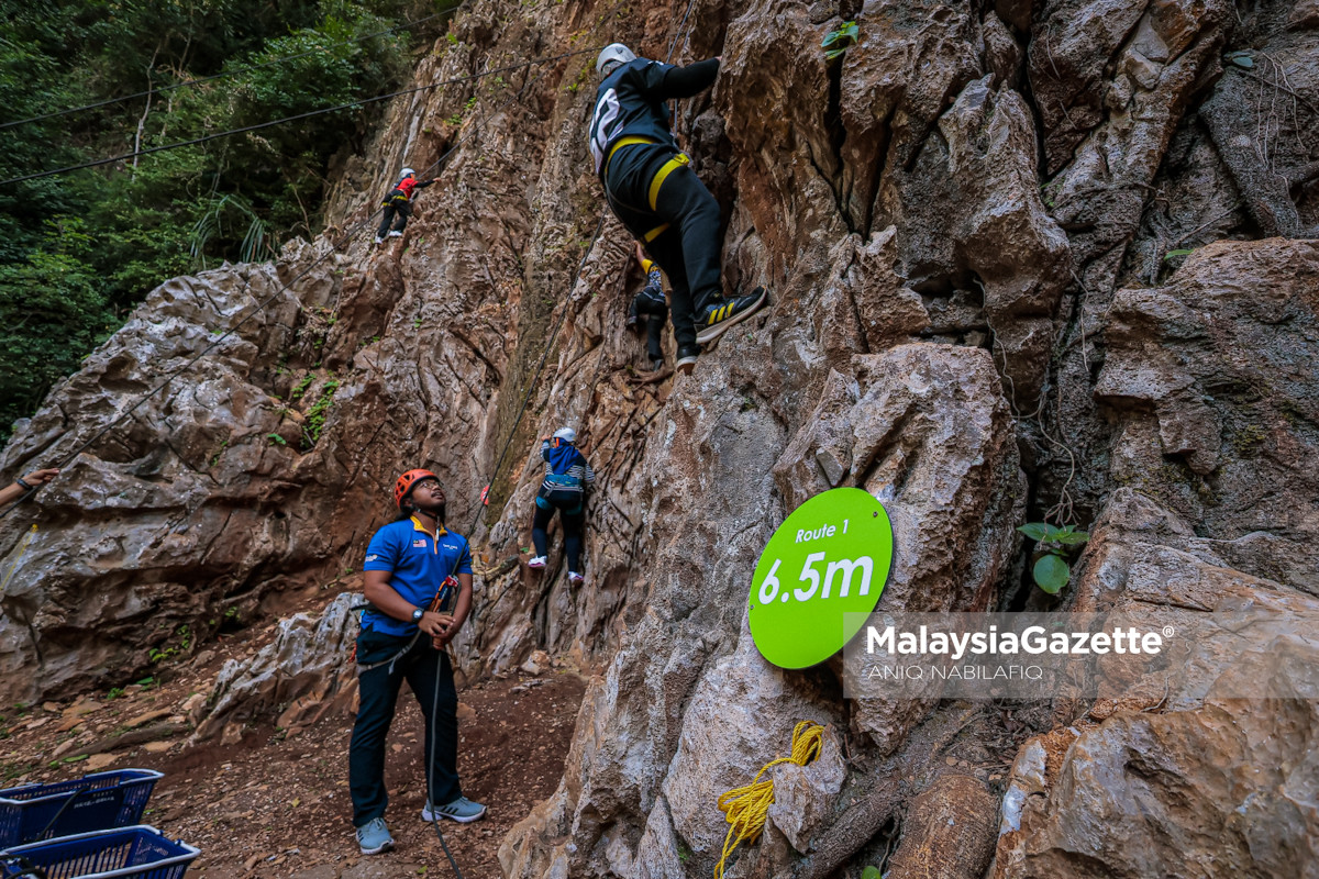 ATV dan rock climbing Tasik Cermin Tasik Cermin Ipoh, aktiviti lasak Perak, pelancongan Lembah Kinta, adventure tourism Ipoh, ATV Tasik Cermin, rock climbing batu kapur Perak, pelancongan alam semula jadi