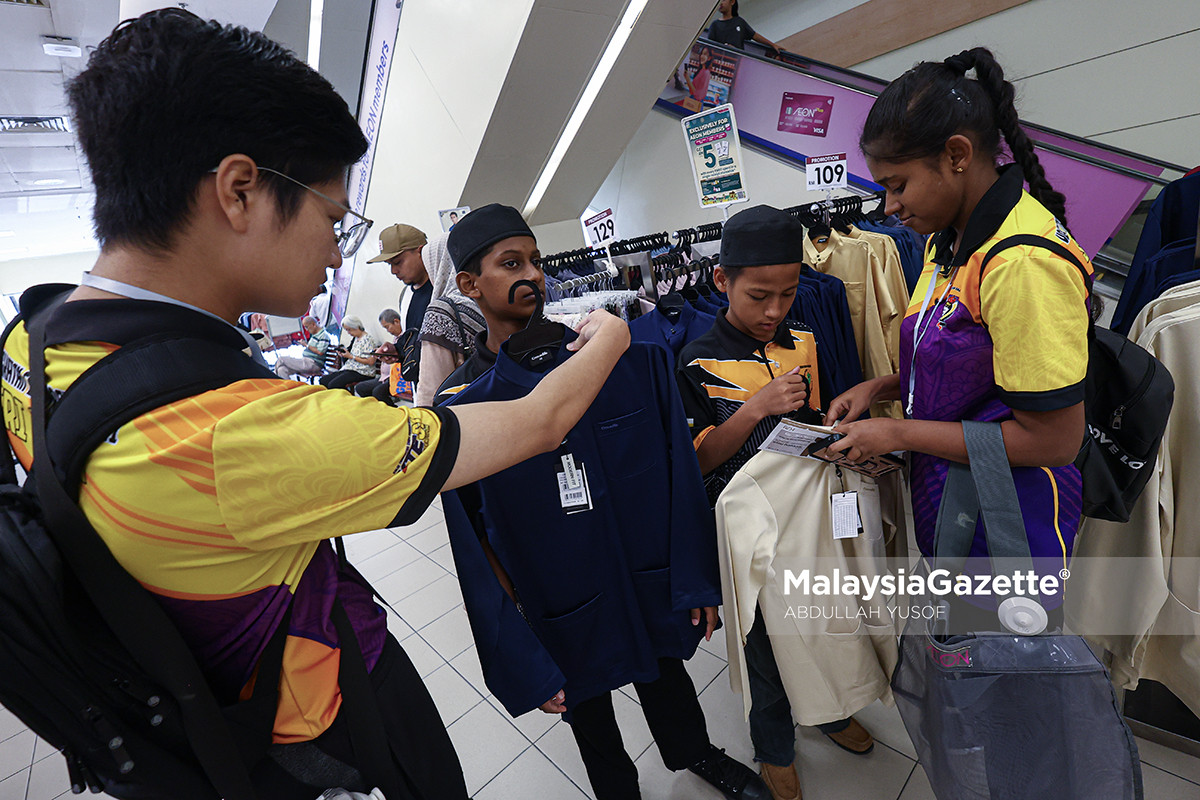 anak yatim asnaf terima sumbangan raya Ipoh sumbangan Hari Raya anak yatim program CSR Ramadan Ipoh bantuan asnaf Perak kelengkapan raya anak yatim program kebajikan Ipoh KPJ Ipoh CSR shopping raya anak yatim