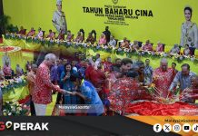 MGPerak: Sultan Nazrin Berangkat Ke Sambutan Tahun Baharu Cina Peringkat Negeri
