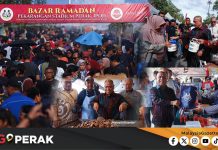 MGPerak: MB Lawat Bazar Ramadan Pekarangan Stadium Perak