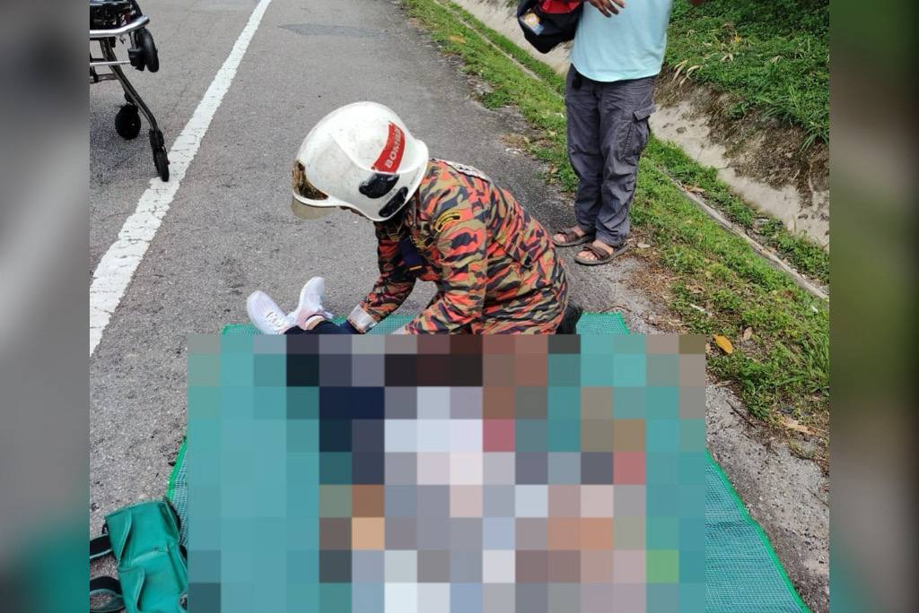 warga emas maut nahas tiga kenderaan di perak kemalangan maut jalan cameron highlands simpang pulai nahas tiga kenderaan perak kemalangan jalan raya ipoh bomba perak operasi kemalangan