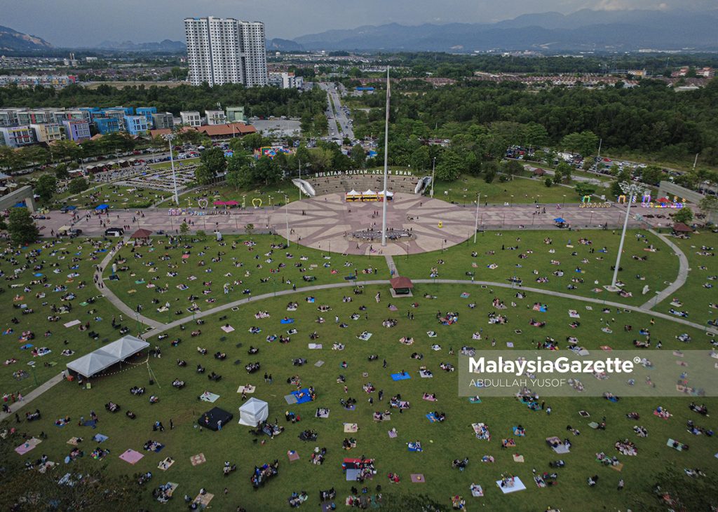 Padang Bulatan Sultan Azlah Shah Jadi Pilihan Berbuka Puasa
