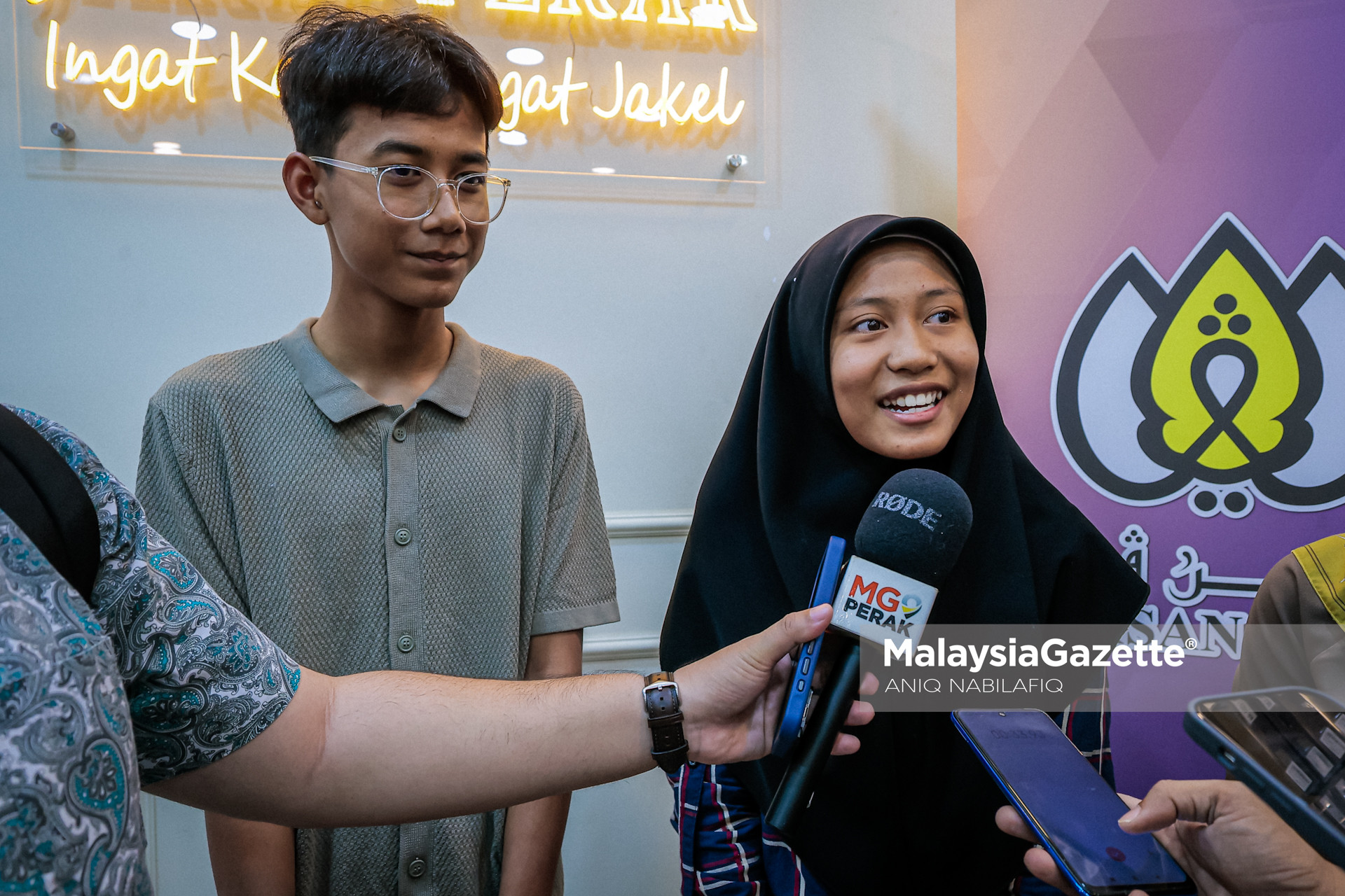 anak yatim pilih baju raya Jakel Ipoh Program Sinar Syawal Yayasan Perak, sumbangan baju raya anak yatim Perak, anak yatim Chemor sambut Aidilfitri, Jakel Ipoh sumbangan Aidilfitri, Asrama Budi Mulia Nurul Huda Chemor