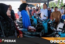 MGPerak: 22 Peserta eKasih Di Perak Terima Sumbangan Motosikal