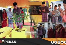 MGPerak: Sultan Nazrin Rasmi Masjid Jamek Kampung Jeram