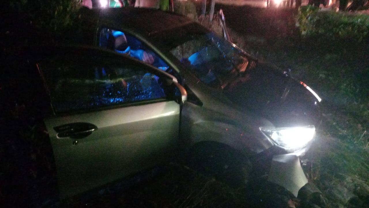 kemalangan maut Kuala Kurau Parit Buntar dua maut kemalangan kereta motosikal nahas Jalan Baru Kampung Seri Makmur Perodua Bezza bertembung motosikal kemalangan awal pagi Parit Buntar penunggang motosikal maut tercampak kemalangan Kuala Kurau hari ini