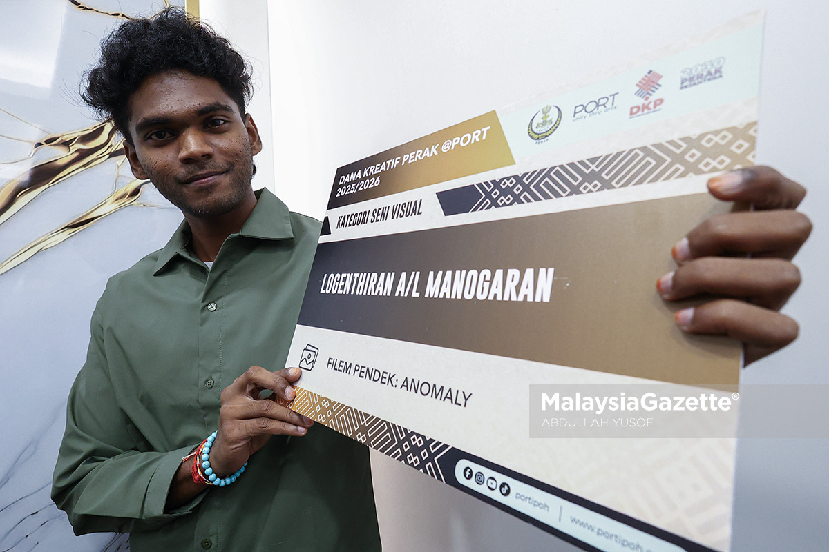 Dana Kreatif Perak pemangkin industri kreatif DKP PORT” “industri kreatif Perak PORT” “DKP Perak 2025 2026” “Saarani Mohamad seni Perak” “bantuan penggiat seni Perak” “filem pendek Perak DKP” “Ekonomi Pengalaman Perak Sejahtera 2030” “pembangunan seni budaya Perak”