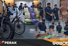 MGPerak: JKDM Perak Tumpaskan Lima Cubaan Seludup Masuk Komoditi Bernilai Lebih RM2.4 Juta