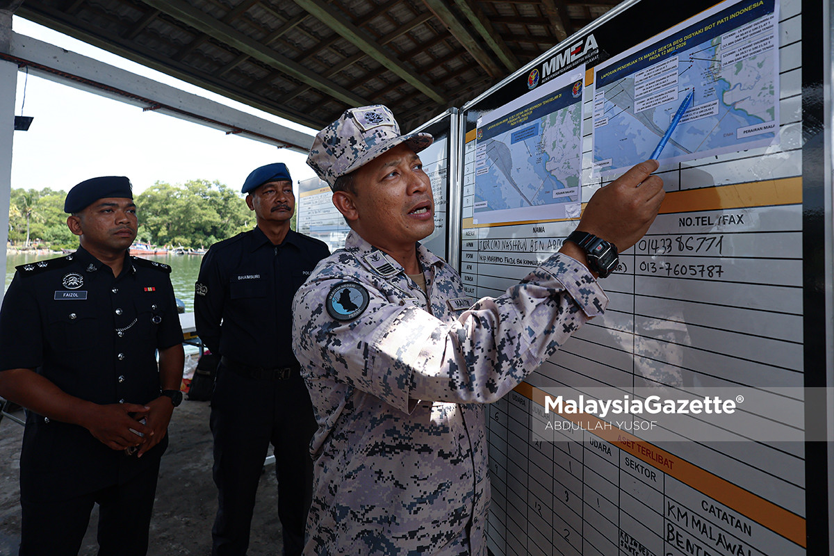 cabaran SAR bot karam Pangkor mayat bot karam Pangkor, operasi SAR Perak, arus laut Pulau Pangkor, PATI Indonesia bot karam, Maritim Malaysia Perak, pencarian mangsa laut Pangkor, operasi mencari dan menyelamat Pangkor, bot tenggelam Perairan Perak