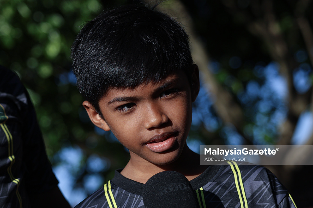 petugas cilik ibadah korban Aidiladha Ipoh, korban Sungai Rokam, kanak-kanak sertai korban, Masjid Idris Iskandar Shah 1, gotong-royong korban, belia masjid, korban lembu Perak