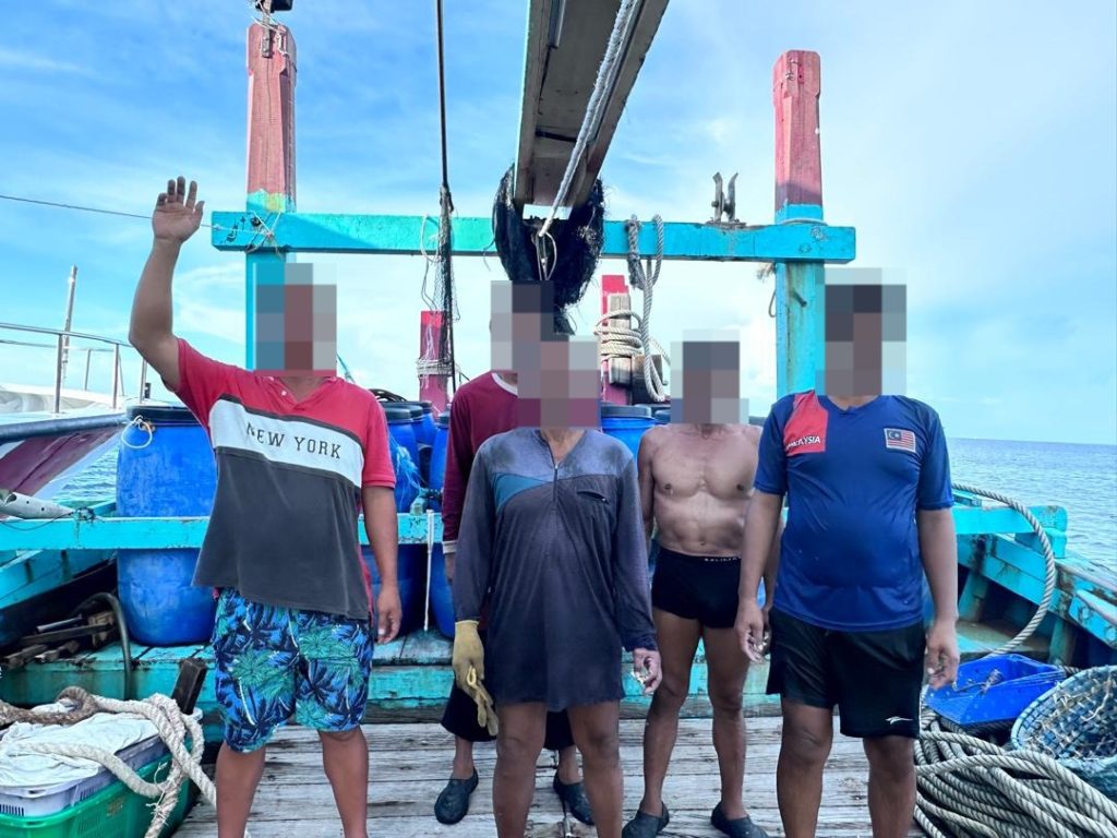 Vesel pukat tunda langgar syarat lesen ditahan, nilai rampasan RM1.5 juta