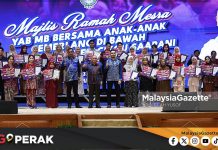 MGPerak: 36 Pelajar Cemerlang Di Bawah Tuisyen Cikgu Saarani Terima RM1,000 Seorang