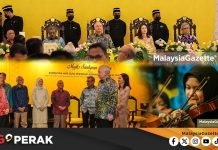 MGPerak: Sultan Perak Berkenan Berangkat Ke Majlis Santapan Hari Guru