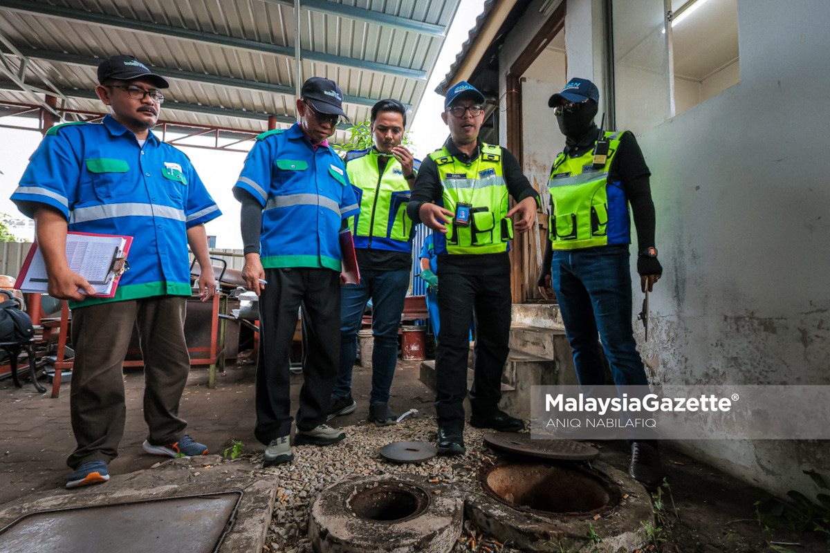 Tangki septik tidak dikosongkan 20 tahun SPAN Perak, pengosongan tangki septik, Ops Kejor, Indah Water Konsortium (IWK), pencemaran air kumbahan, tangki septik individu, Kawasan Perindustrian Menglembu
