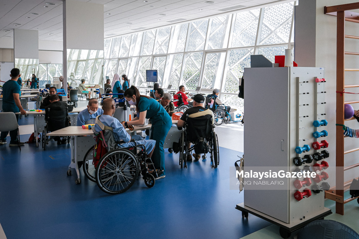 Pusat Rehabilitasi PERKESO Sultan Nazrin Shah orang berinsurans PERKESO, kembali bekerja selepas kemalangan, rehabilitasi PERKESO, rawatan fisioterapi PERKESO, pemulihan selepas kemalangan jalan raya