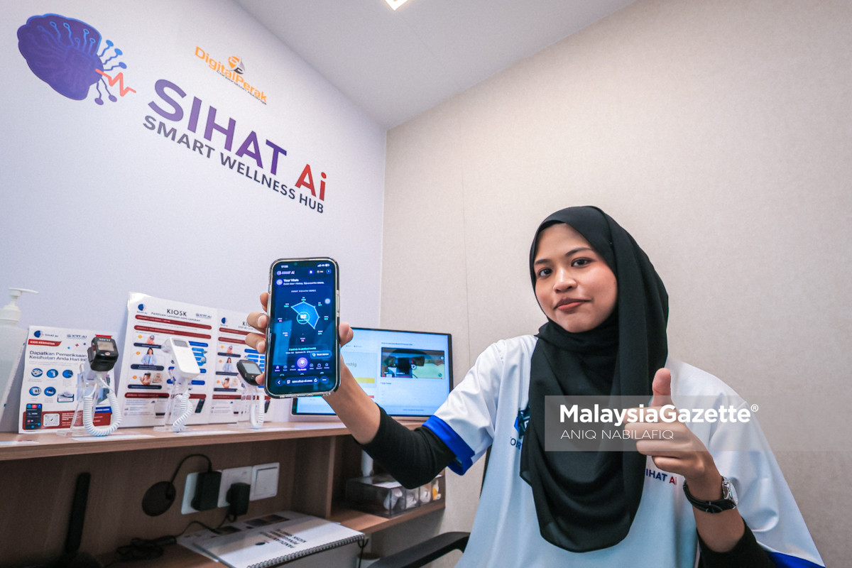 Kios SIHAT AI Perak Keyphrase synonyms SIHAT AI Perak Kios kesihatan AI Perak Kios pemeriksaan kesihatan AI Ekosistem kesihatan pintar Perak Kios kesihatan pintar Perak Related keyphrase (5) SIHAT AI Digital Perak Ekosistem kesihatan pintar Perak Kios pemeriksaan kesihatan kendiri Teknologi AI dalam penjagaan kesihatan Transformasi digital kesihatan Perak