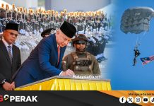 MGPerak: Sultan Perak Berkenan Rasmi Kem Sultan Nazrin Shah 69 Komando