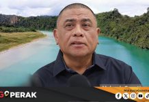 MGPerak: Air Sungai Perak Bertukar Biru: Perak Tunggu Laporan JMG, JAS Sahkan Punca