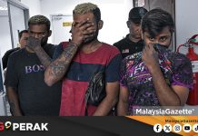 MGPerak: Tiga Rakan Tidak Mengaku Samun Bersenjata Kedai Runcit Di Chemor