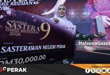 MGPerak: Sasterawan Perak Sifatkan Penulisan Kreatif Sebagai Terapi