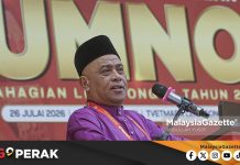 MGPerak: Saarani Garis Lima Fokus Utama Perkukuh Jentera UMNO Hadapi PRU16