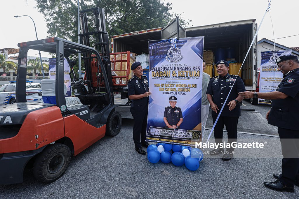 Polis Perak lupus dadah lebih RM4.08 juta
