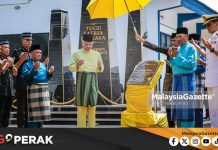 MGPerak: Sultan Nazrin Berkenan Rasmi Tugu Satria Perkasa Briged Utara PGA