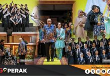 MGPerak: Sultan Nazrin Berangkat Ke Program Menyemai Semangat Kesetiaan Kepada Raja, Negara