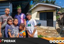 MGPerak: 10 Tahun Di Rumah Buluh, Bapa Tunggal Sebak Lihat Anak Tidur Di Rumah Baharu