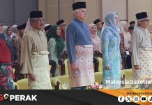 MGPerak: Sultan Perak Berangkat Ke Majlis Sambutan Maulidur Rasul Peringkat Negeri