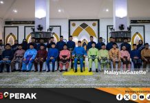 MGPerak: Hari Kebangsaan: Sultan Nazrin Berangkat Ke Majlis Bacaan Yasin, Perasmian Masjid
