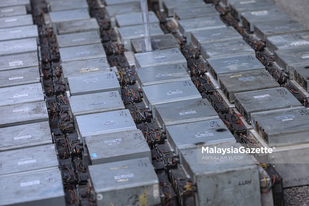 Rumah kedai dipecah masuk, jadi pusat perlombongan bitcoin, empat kegiatan terbongkar
