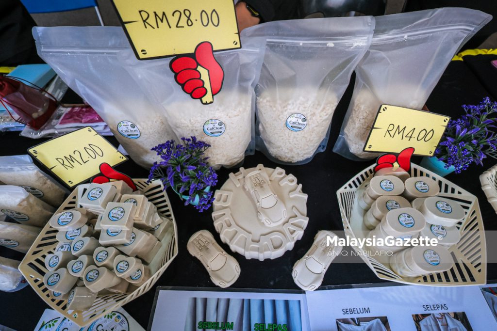 ‘CalClean’ inovasi teknologi kitar semula sisa kapur karbida jadi produk mesra alam