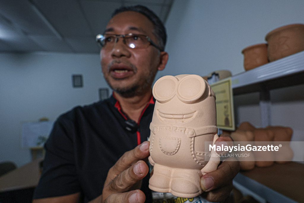 PERSERA mahu seni seramik Perak diangkat sebagai industri kreatif bernilai tinggi
