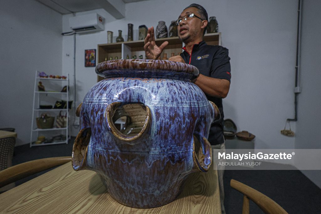 PERSERA mahu seni seramik Perak diangkat sebagai industri kreatif bernilai tinggi