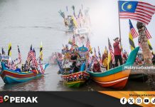 MGPerak: 206 Bot Berhias Warnai Perairan Trong Sempena Hari Malaysia Parlimen Bukit Gantang