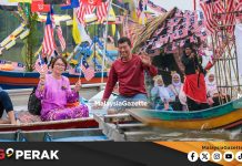 MGPerak: Dua Tiga Hari Tak Ke Laut, Hias Bot Sempena Hari Malaysia