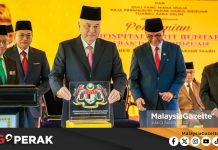 MGPerak: Sultan Perak Berkenan Rasmi Hospital Parit Buntar