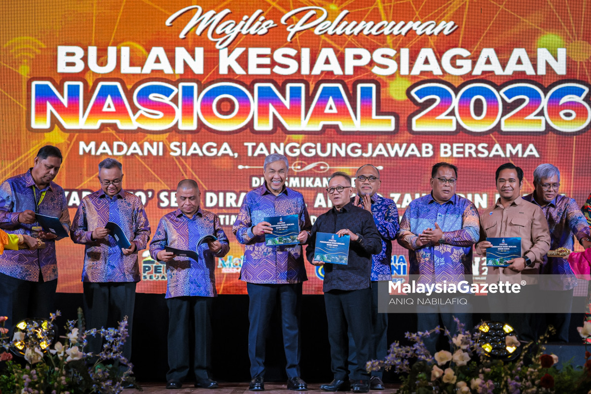 Kesiapsiagaan bencana Keyphrase synonyms: Persediaan menghadapi bencana, budaya kesiapsiagaan bencana, keselamatan ketika bencana, pengurusan risiko bencana Related keyphrases (5): Ahmad Zahid Hamidi Bulan Kesiapsiagaan Nasional 2026 Kerugian akibat bencana 2025 Pengurusan bencana Malaysia Statistik kerugian bencana DOSM