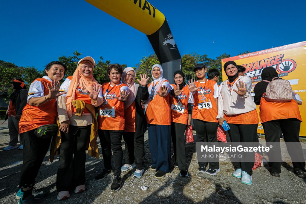 'Orange Run 2026' platform tingkat kesedaran, hentikan keganasan terhadap wanita